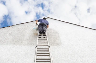 Peinture extérieure à Vico — façades et ravalement